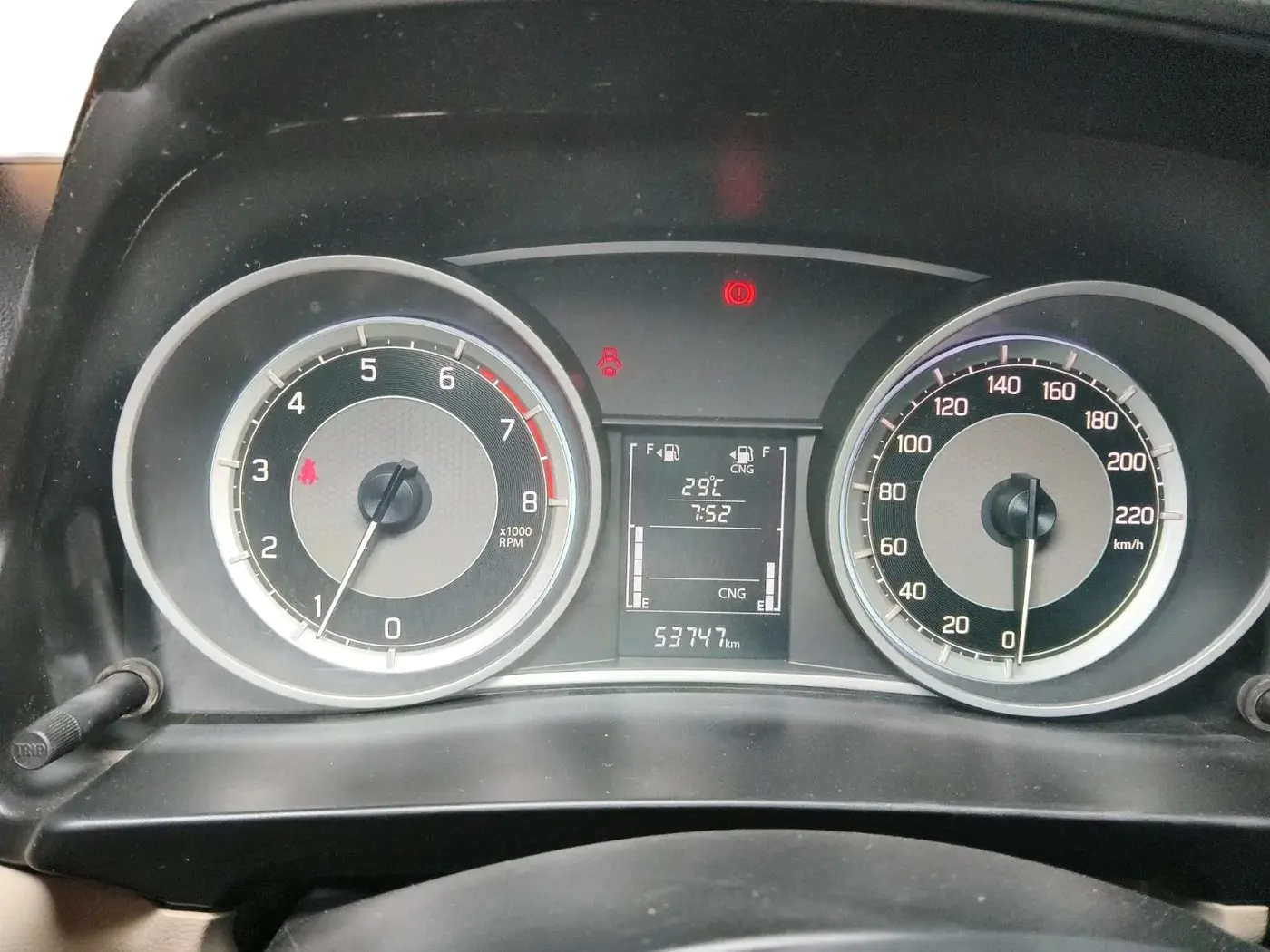 2023 Maruti Dzire ZXI CNG, CNG, Manual, 53,747 km, interior