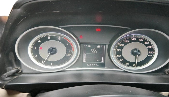 2023 Maruti Dzire ZXI CNG, CNG, Manual, 53,747 km, interior