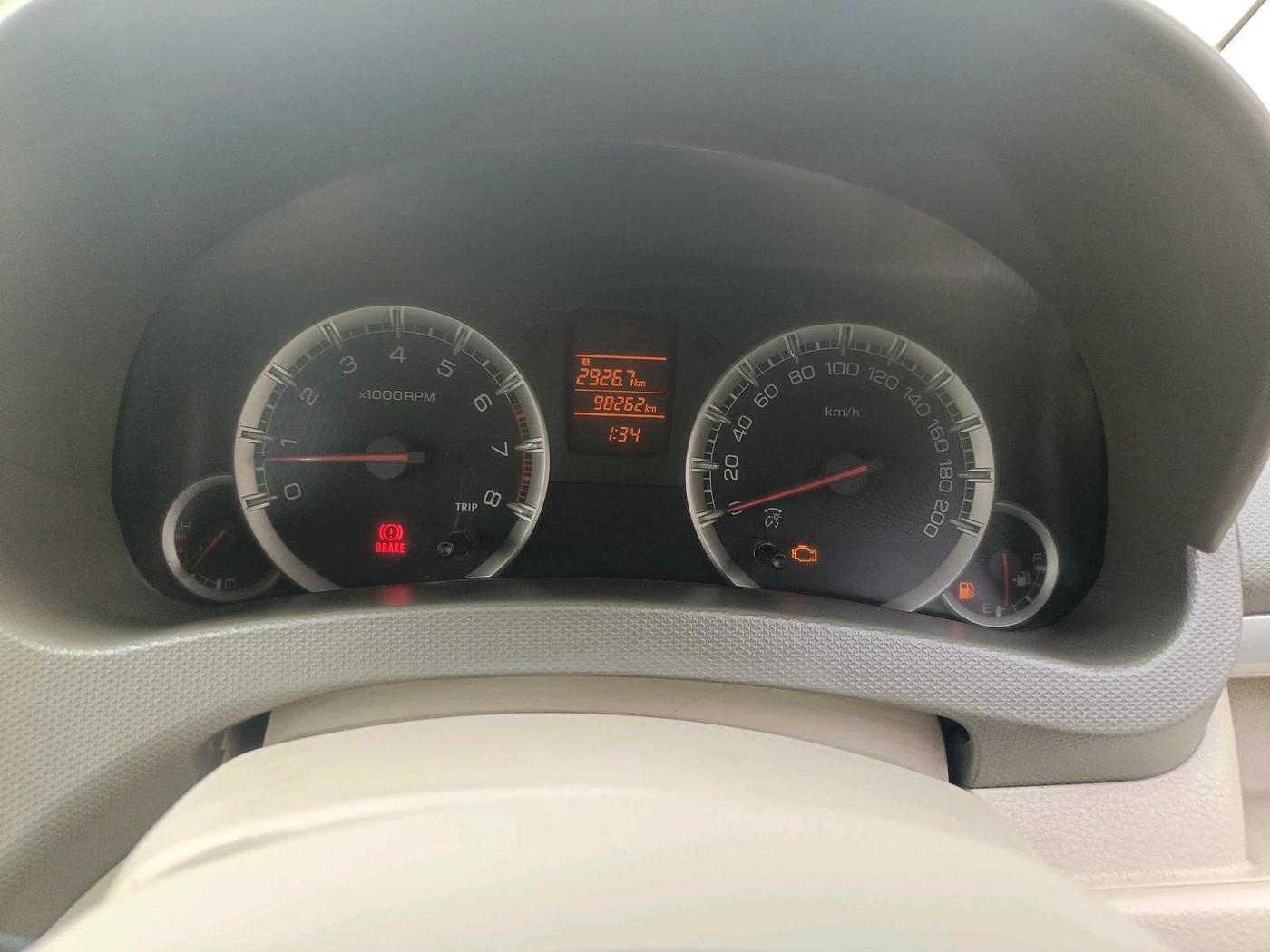 2012 Maruti Ertiga VXI, Petrol, Manual, 98,262 km, interior