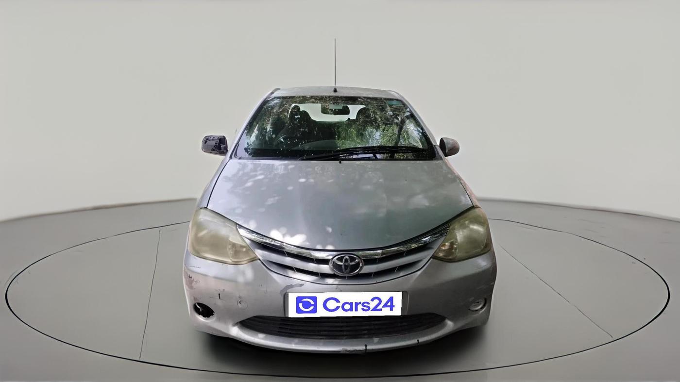 2012 Toyota Etios G, Petrol, Manual, 1,00,859 km, exterior