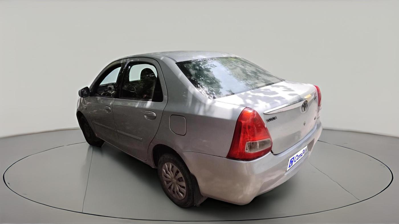 2012 Toyota Etios G, Petrol, Manual, 1,00,859 km, exterior