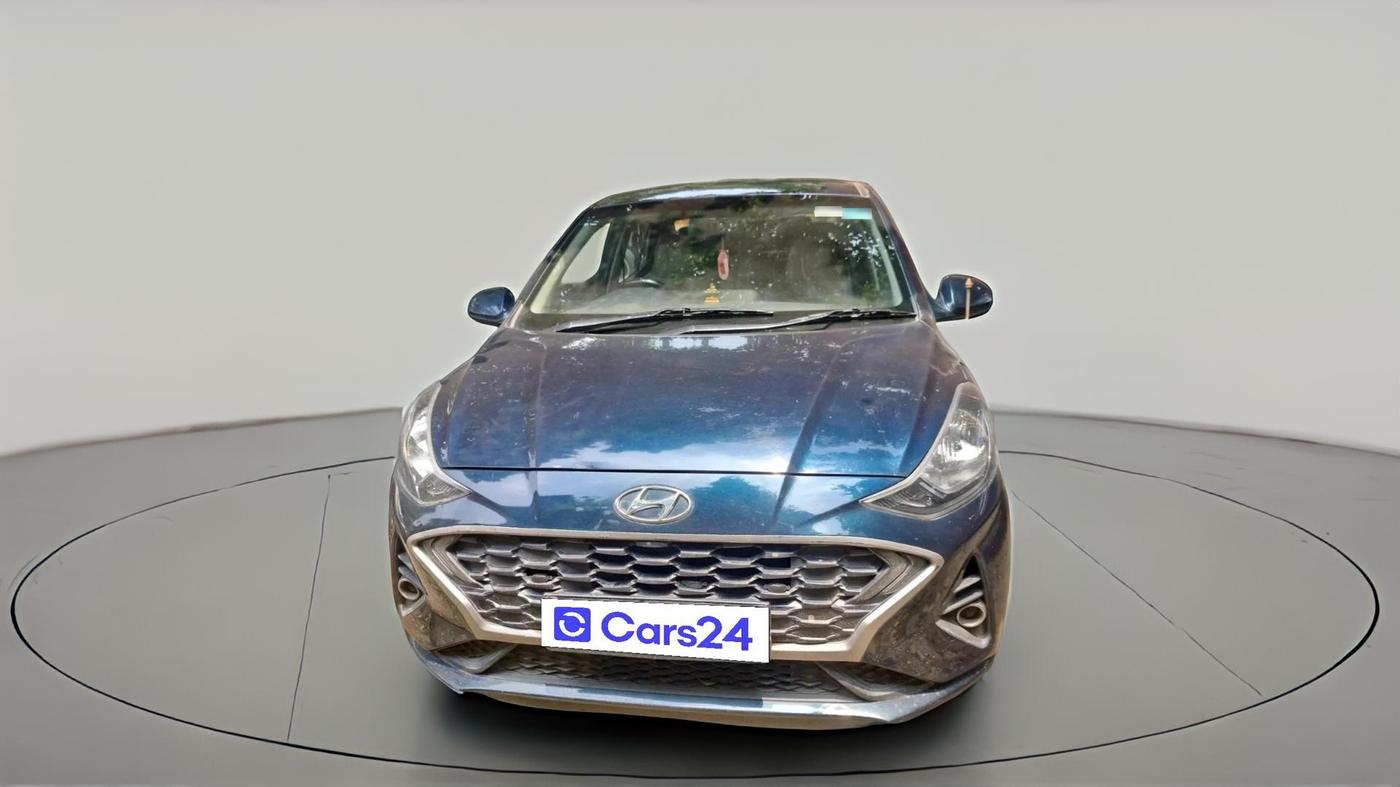 2022 Hyundai AURA S 1.2 CNG, CNG, Manual, 78,255 km, exterior