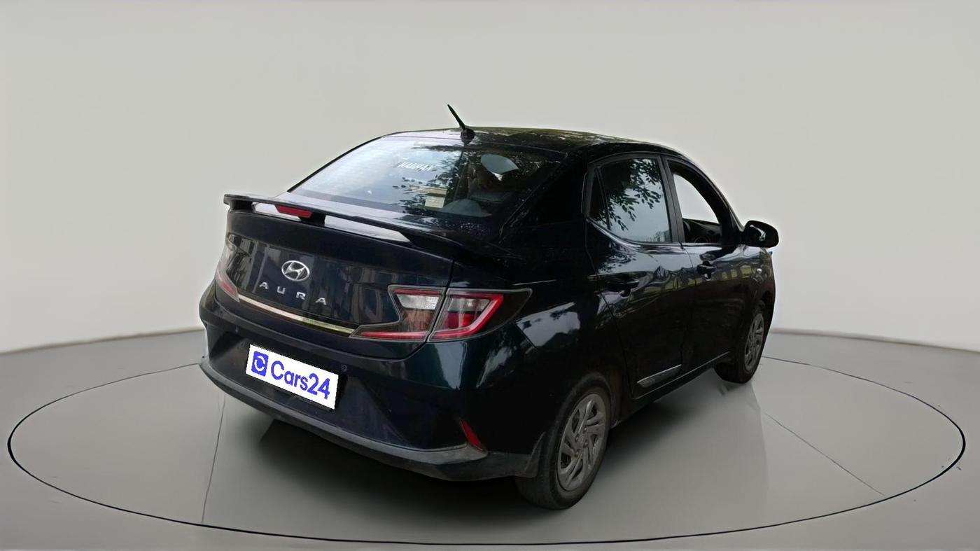 2022 Hyundai AURA S 1.2 CNG, CNG, Manual, 78,255 km, exterior