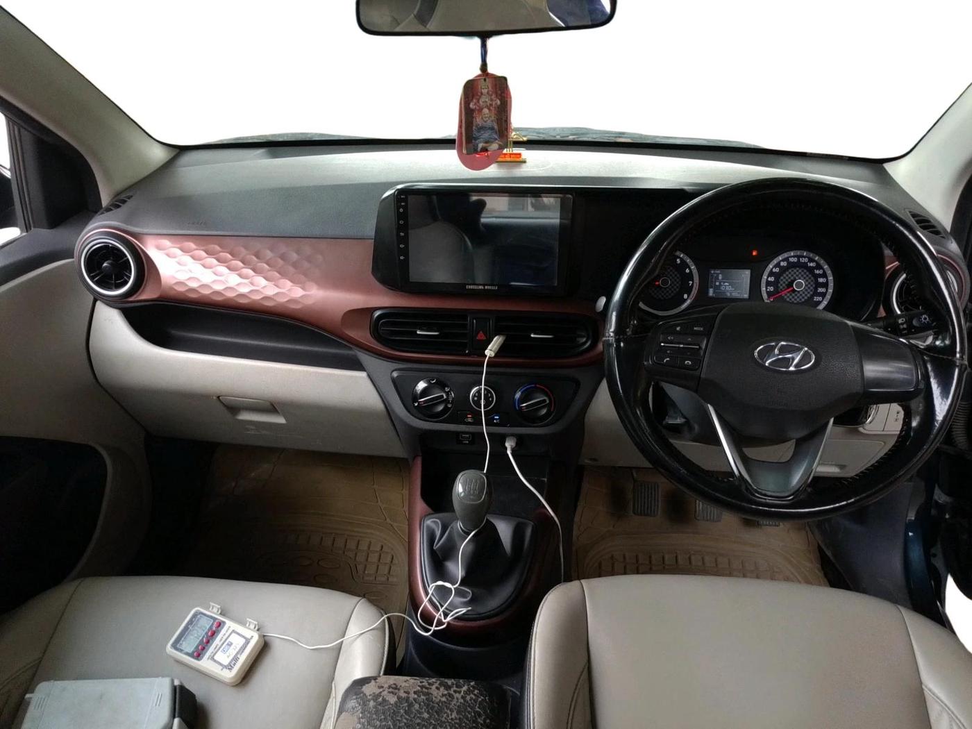 2022 Hyundai AURA S 1.2 CNG, CNG, Manual, 78,255 km, interior