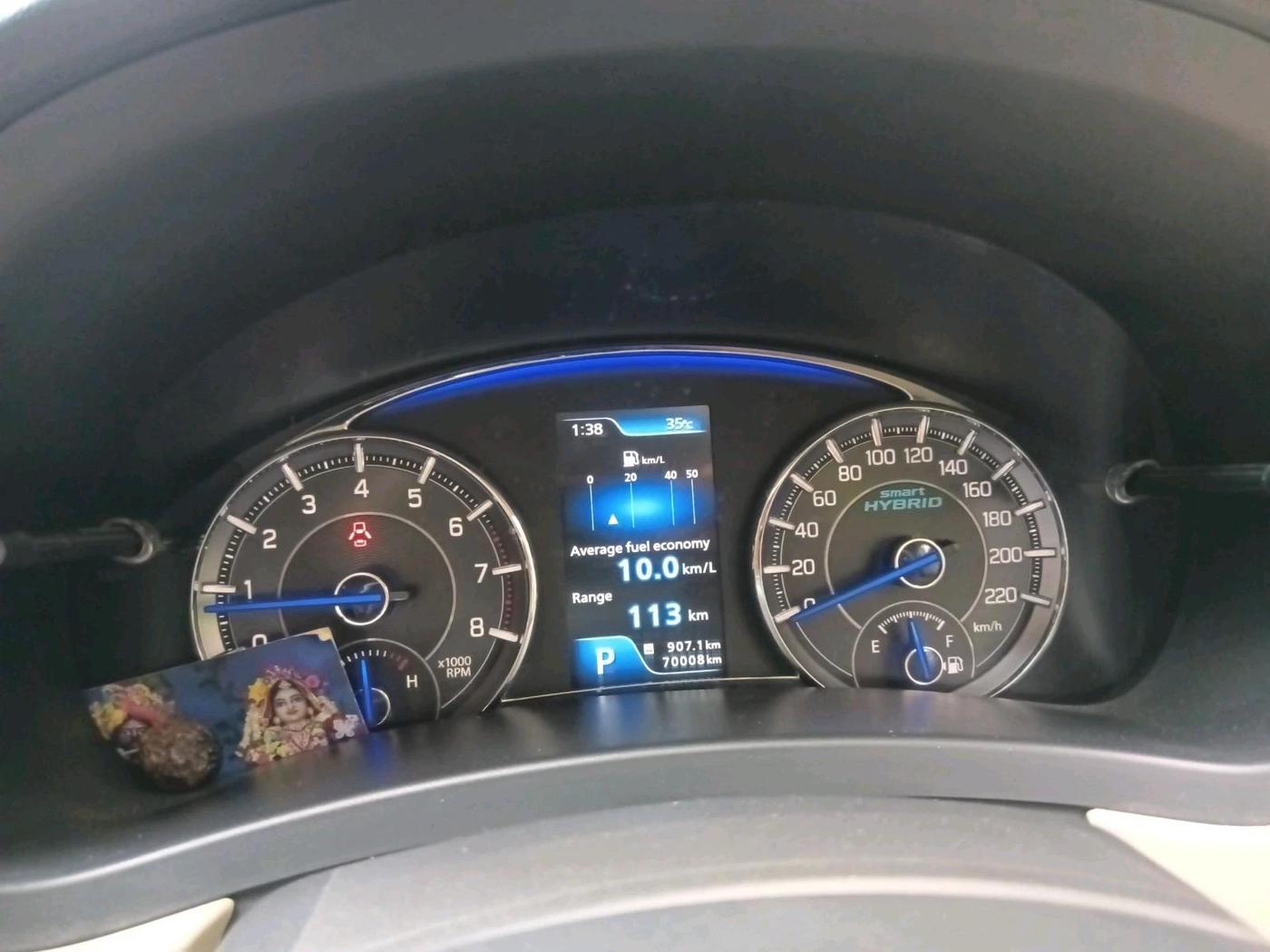 2022 Maruti Ciaz ZETA AT 1.5  SHVS PETROL, Petrol, Automatic, 70,008 km, interior