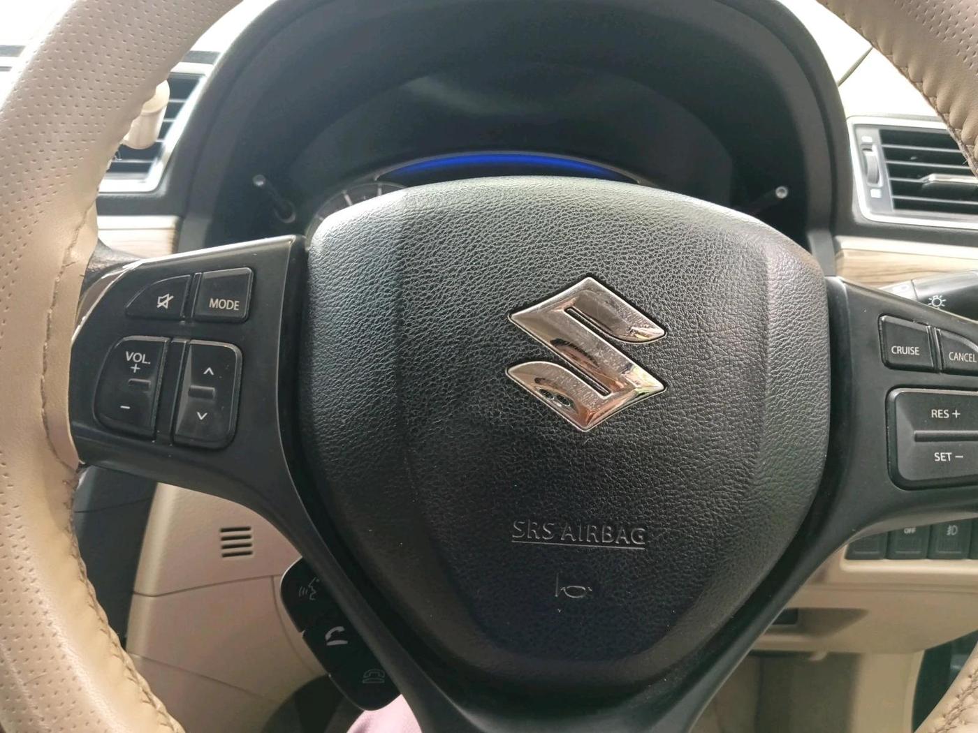 2022 Maruti Ciaz ZETA AT 1.5  SHVS PETROL, Petrol, Automatic, 70,008 km, interior
