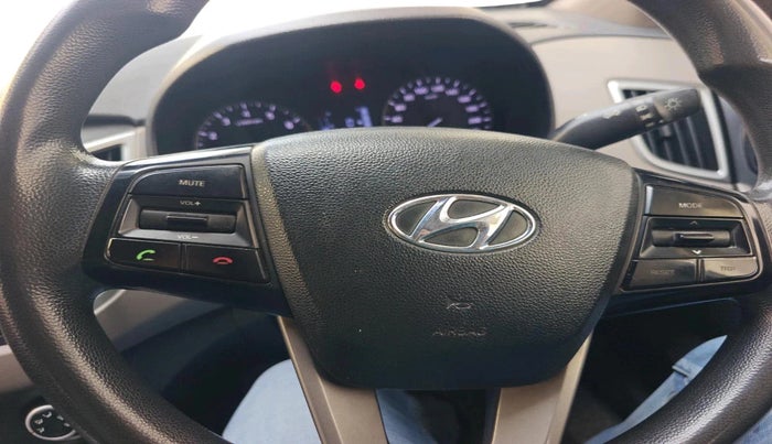 2017 Hyundai Creta E PLUS 1.6 PETROL, Petrol, Manual, 1,56,009 km, interior