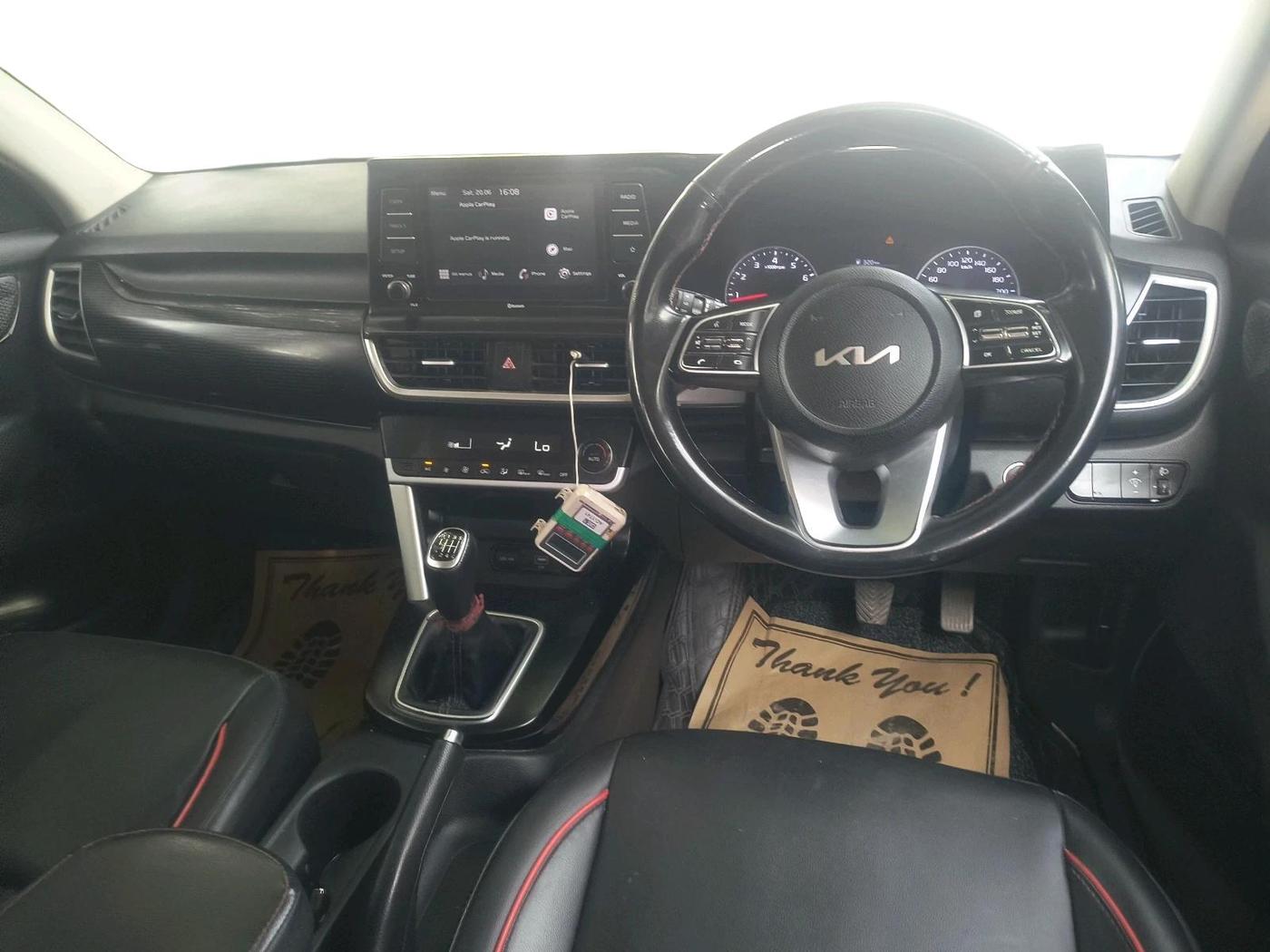 2021 KIA SELTOS HTK PLUS 1.5 IMT, Petrol, Manual, 1,83,762 km, interior