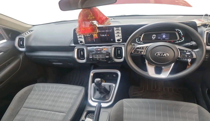 2021 KIA SONET HTK PLUS 1.2, Petrol, Manual, 25,687 km, interior