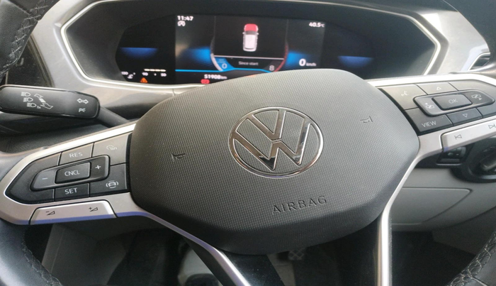 2022 Volkswagen TAIGUN TOPLINE 1.0 TSI MT, Petrol, Manual, 51,908 km, interior