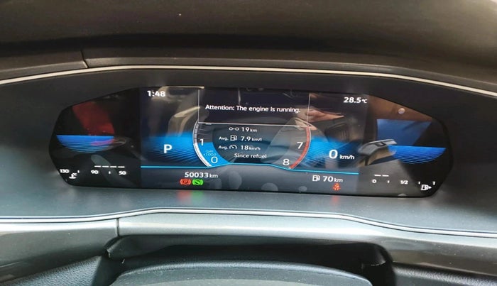 2023 Volkswagen TAIGUN TOPLINE 1.0 TSI AT, Petrol, Automatic, 50,033 km, interior