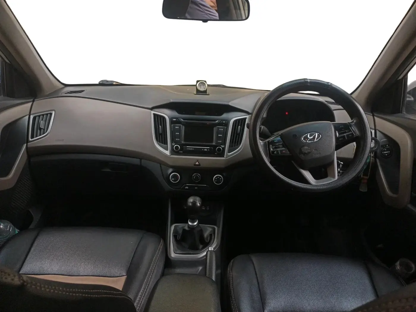 2017 Hyundai Creta E PLUS 1.6 PETROL, Petrol, Manual, 1,08,729 km, interior
