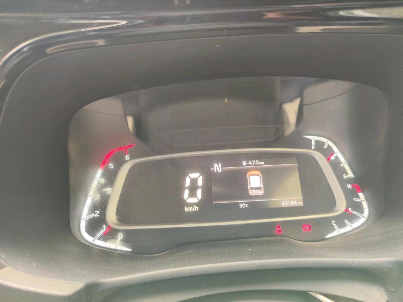 2022 KIA SONET HTX 1.5 AT, Diesel, Automatic, 83,144 km, interior