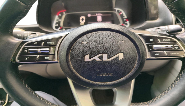 2022 KIA SONET HTX 1.5 AT, Diesel, Automatic, 83,144 km, interior