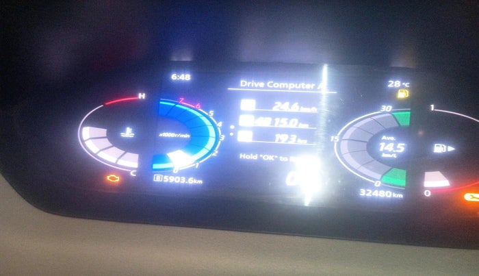 2022 Nissan MAGNITE XV MT, Petrol, Manual, 32,480 km, interior