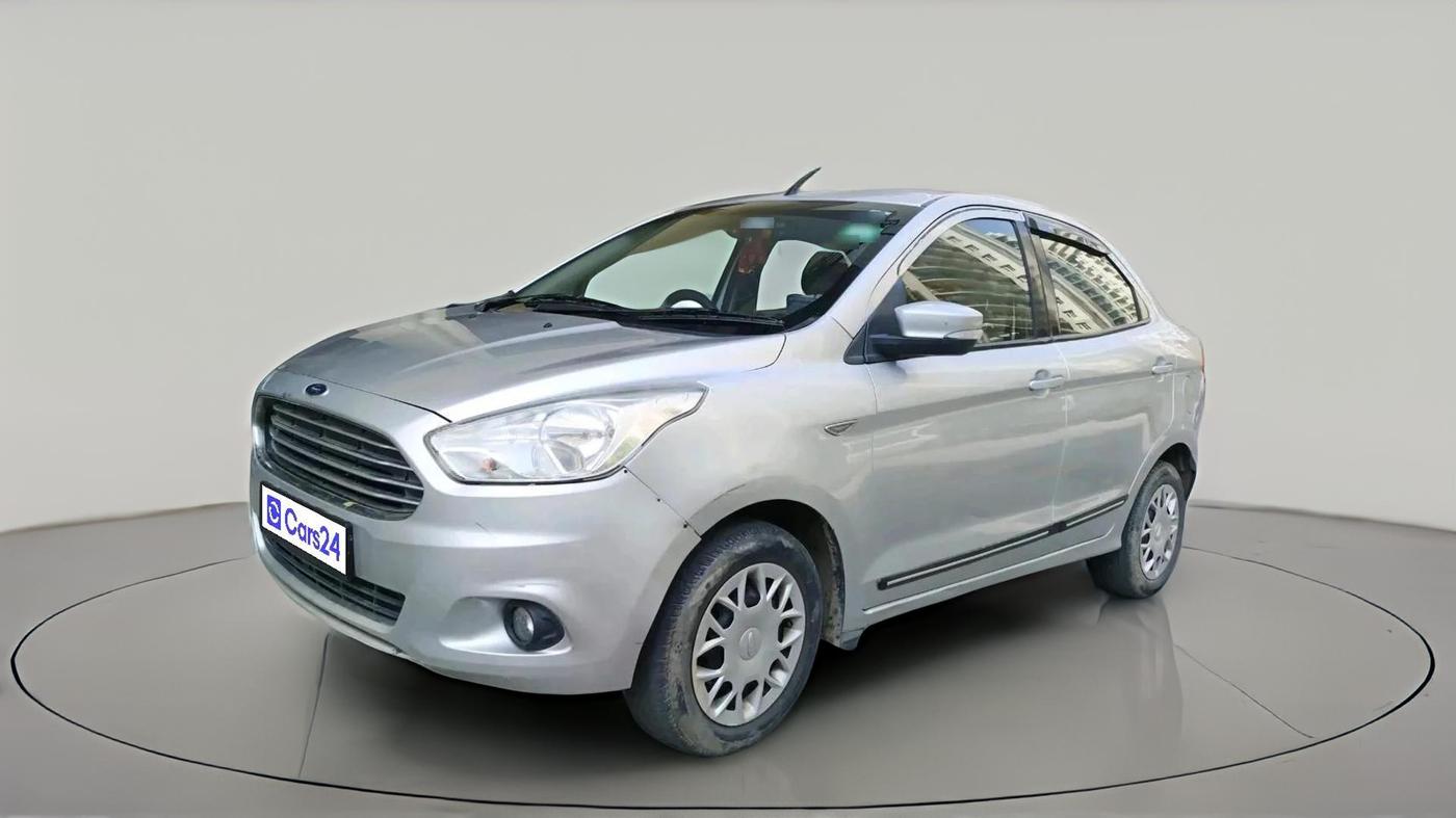 2015 Ford Figo Aspire TITANIUM 1.2 PETROL, CNG, Manual, 85,185 km, exterior