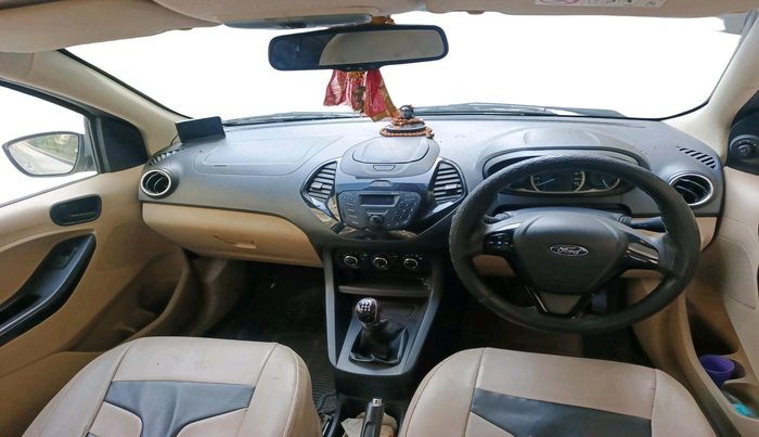 2015 Ford Figo Aspire TITANIUM 1.2 PETROL, CNG, Manual, 85,185 km, interior