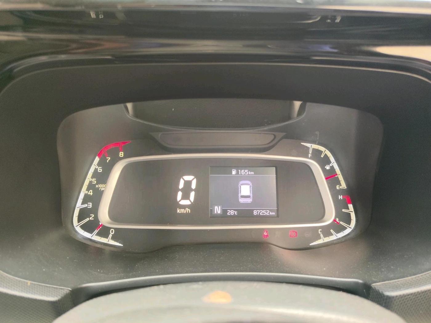 2020 KIA SONET HTX 1.0 IMT, Petrol, Manual, 87,252 km, interior