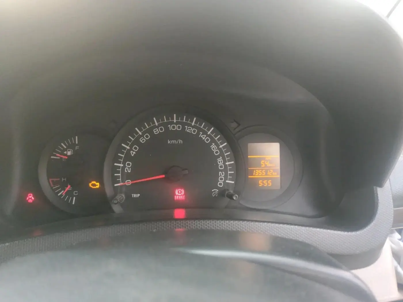 2017 Maruti Swift Dzire LXI, CNG, Manual, 1,35,512 km, interior