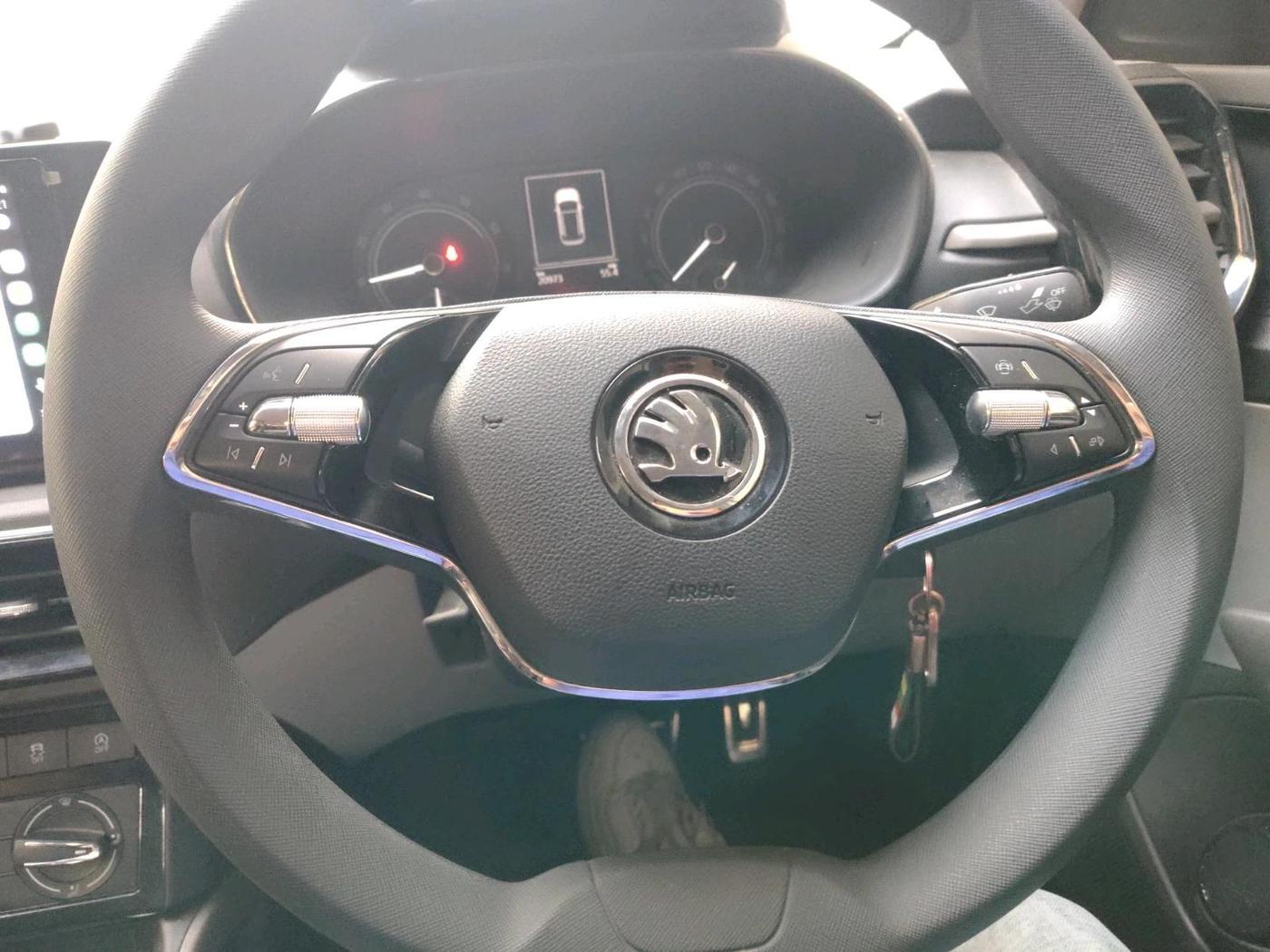 2025 Skoda Kylaq Signature AT, Petrol, Automatic, 20,973 km, interior