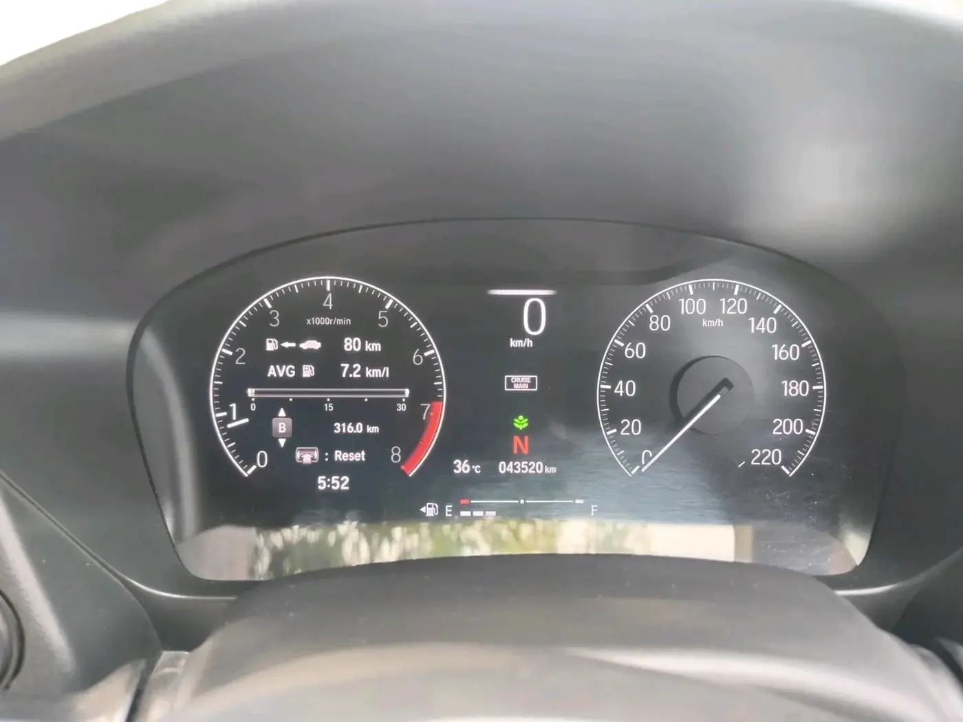 2021 Honda City 1.5L I-VTEC VX CVT, Petrol, Automatic, 43,520 km, interior