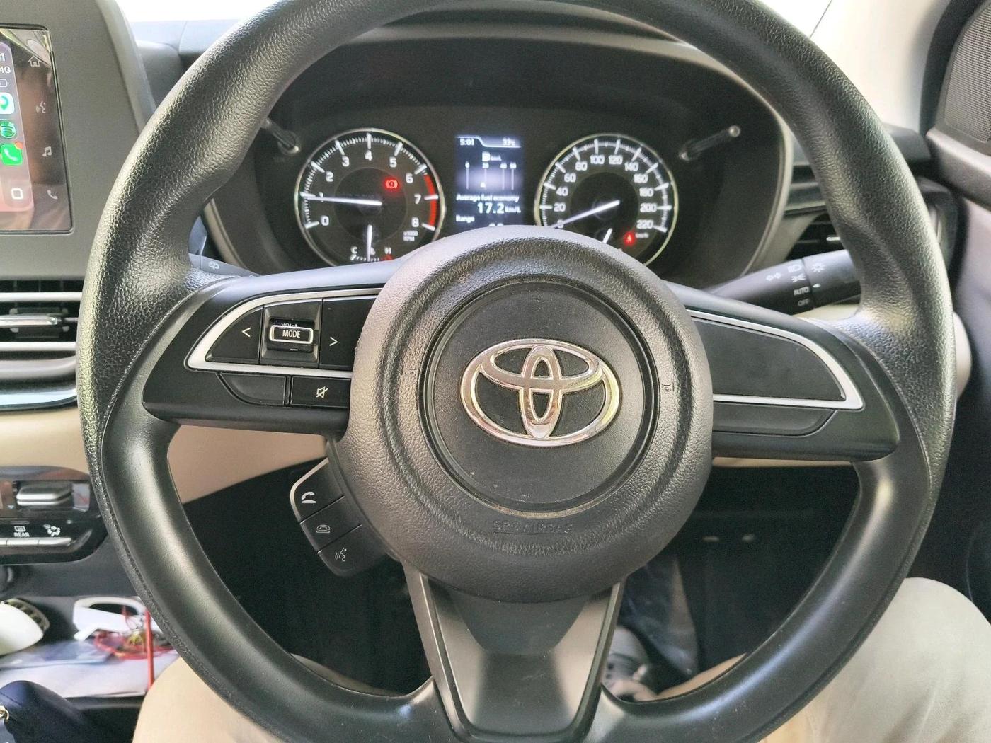 2024 Toyota Glanza G AMT, Petrol, Automatic, 30,383 km, interior