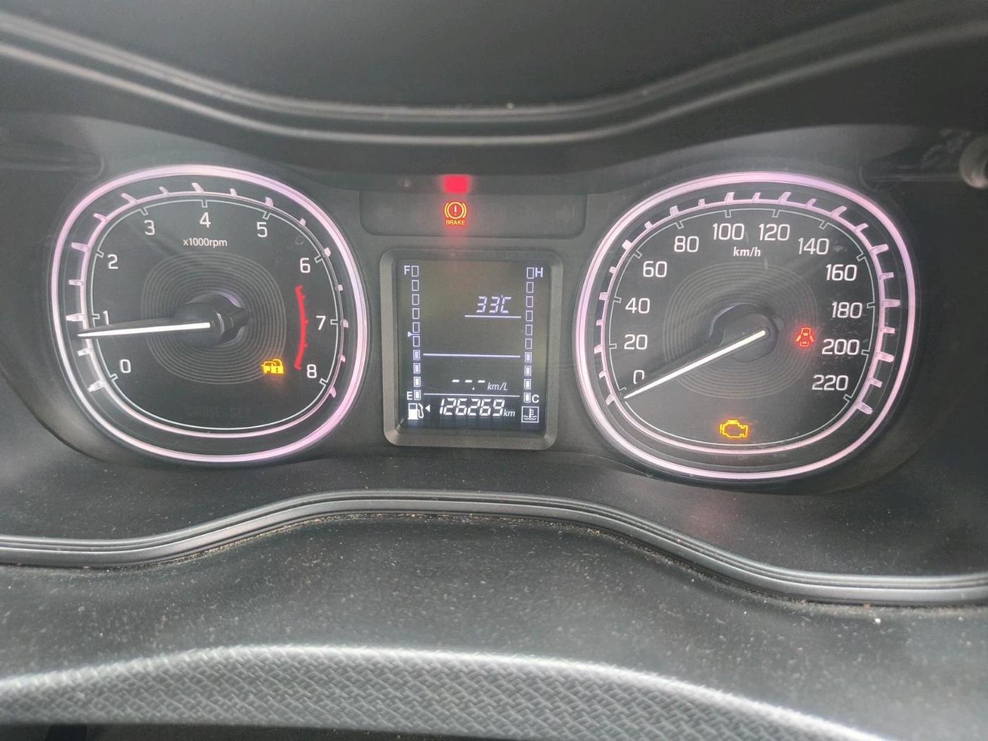 2021 Toyota URBAN CRUISER HIGH GRADE MT, CNG, Manual, 1,26,269 km, interior