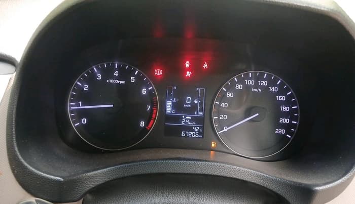 2017 Hyundai Creta E 1.6 PETROL, Petrol, Manual, 67,206 km, interior