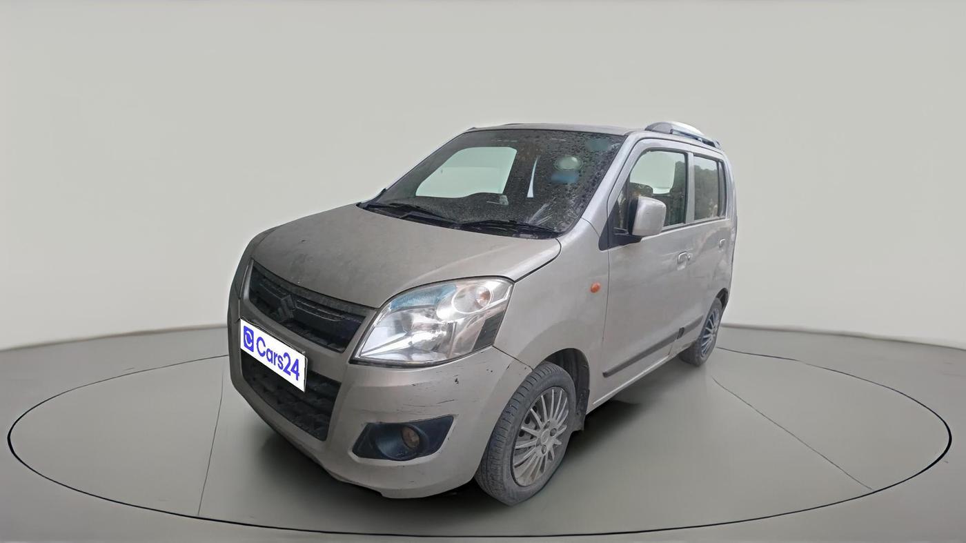 2018 Maruti Wagon R 1.0 VXI, CNG, Manual, 1,24,640 km, exterior