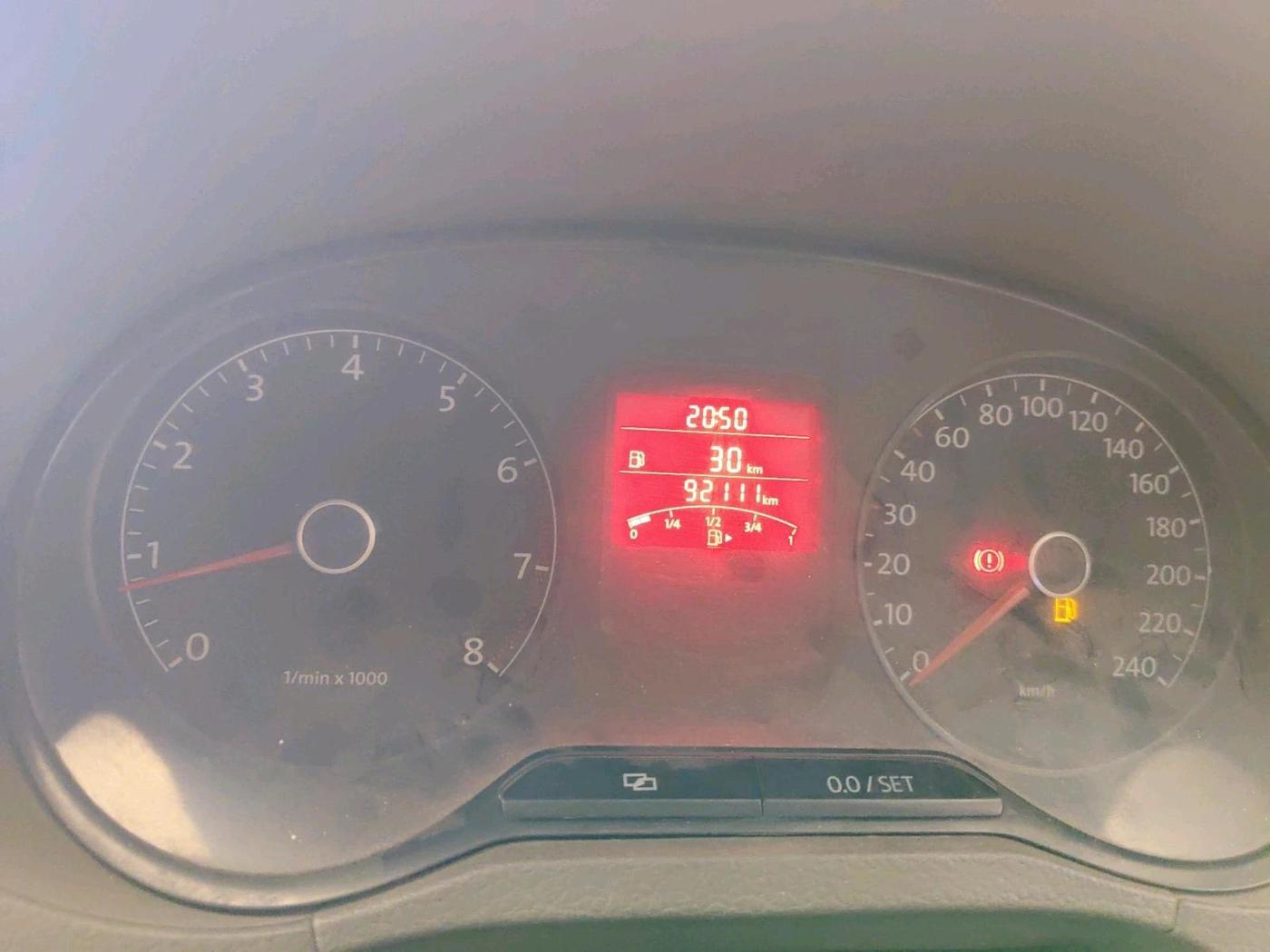 2011 Volkswagen Vento Comfortline 1.2 Petrol, CNG, Manual, 92,111 km, interior