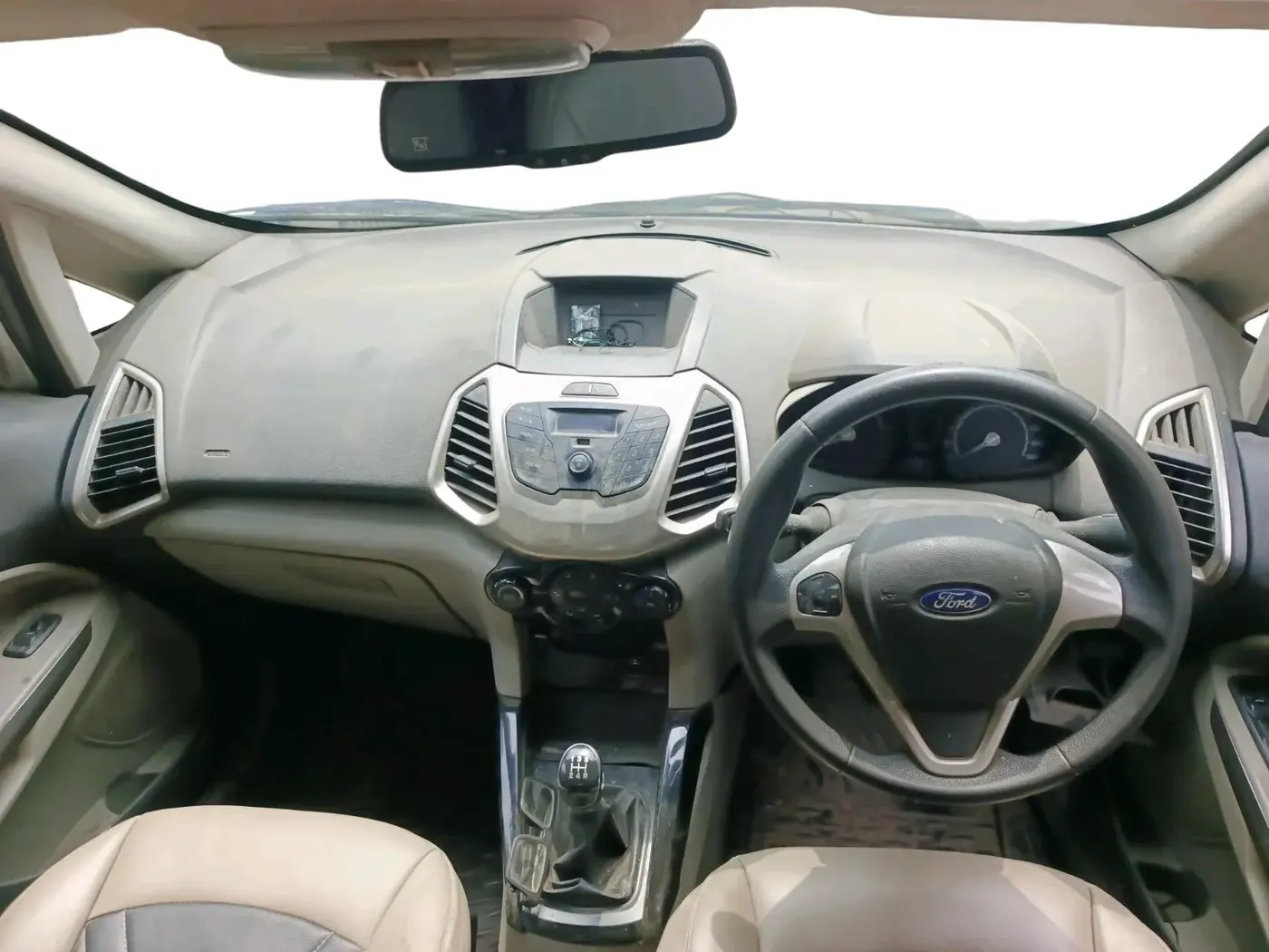 2016 Ford Ecosport TREND 1.5L DIESEL, Diesel, Manual, 1,15,021 km, interior