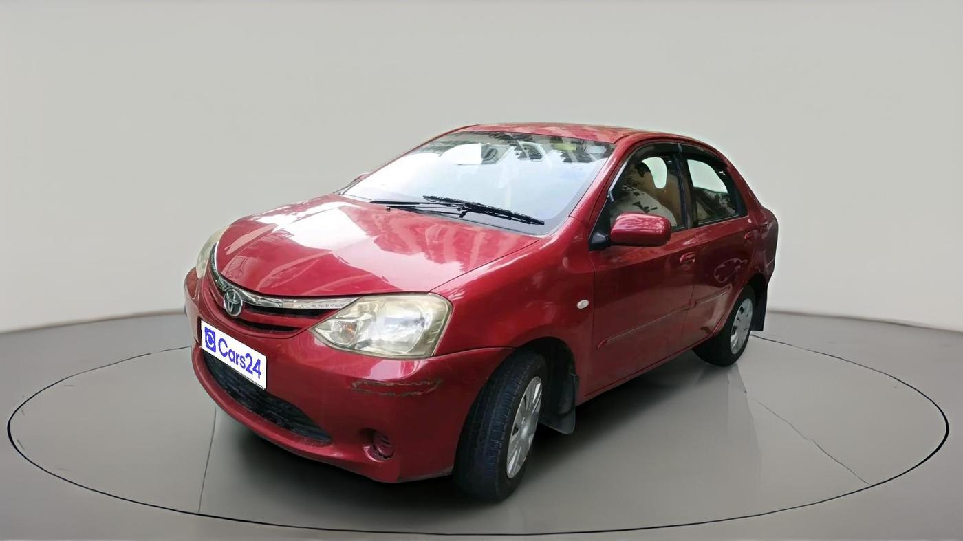 2013 Toyota Etios G, Petrol, Manual, 81,923 km, exterior