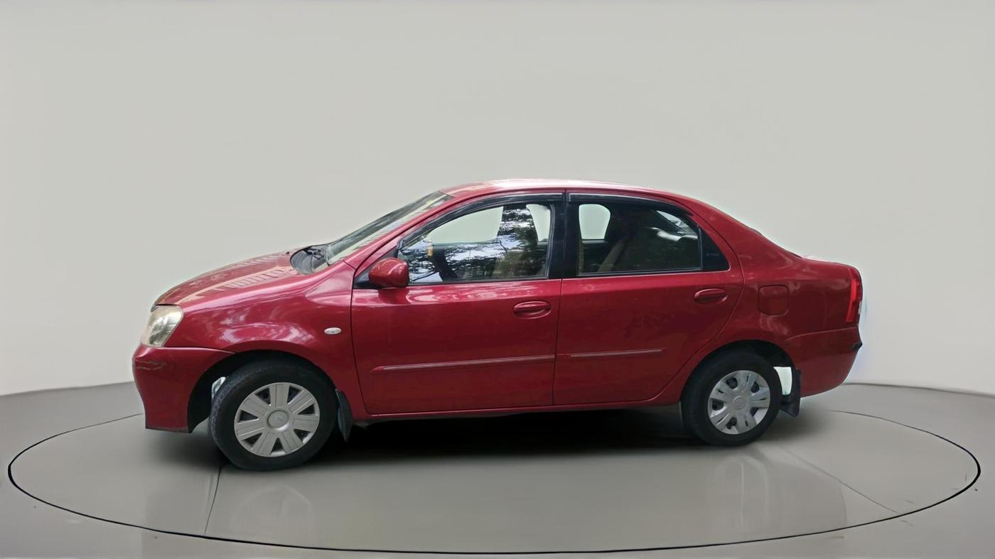 2013 Toyota Etios G, Petrol, Manual, 81,923 km, exterior