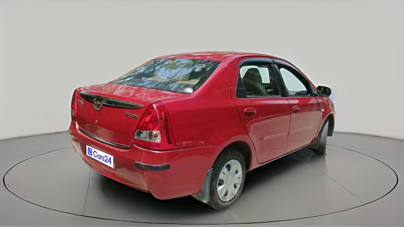 2013 Toyota Etios G, Petrol, Manual, 81,923 km, exterior