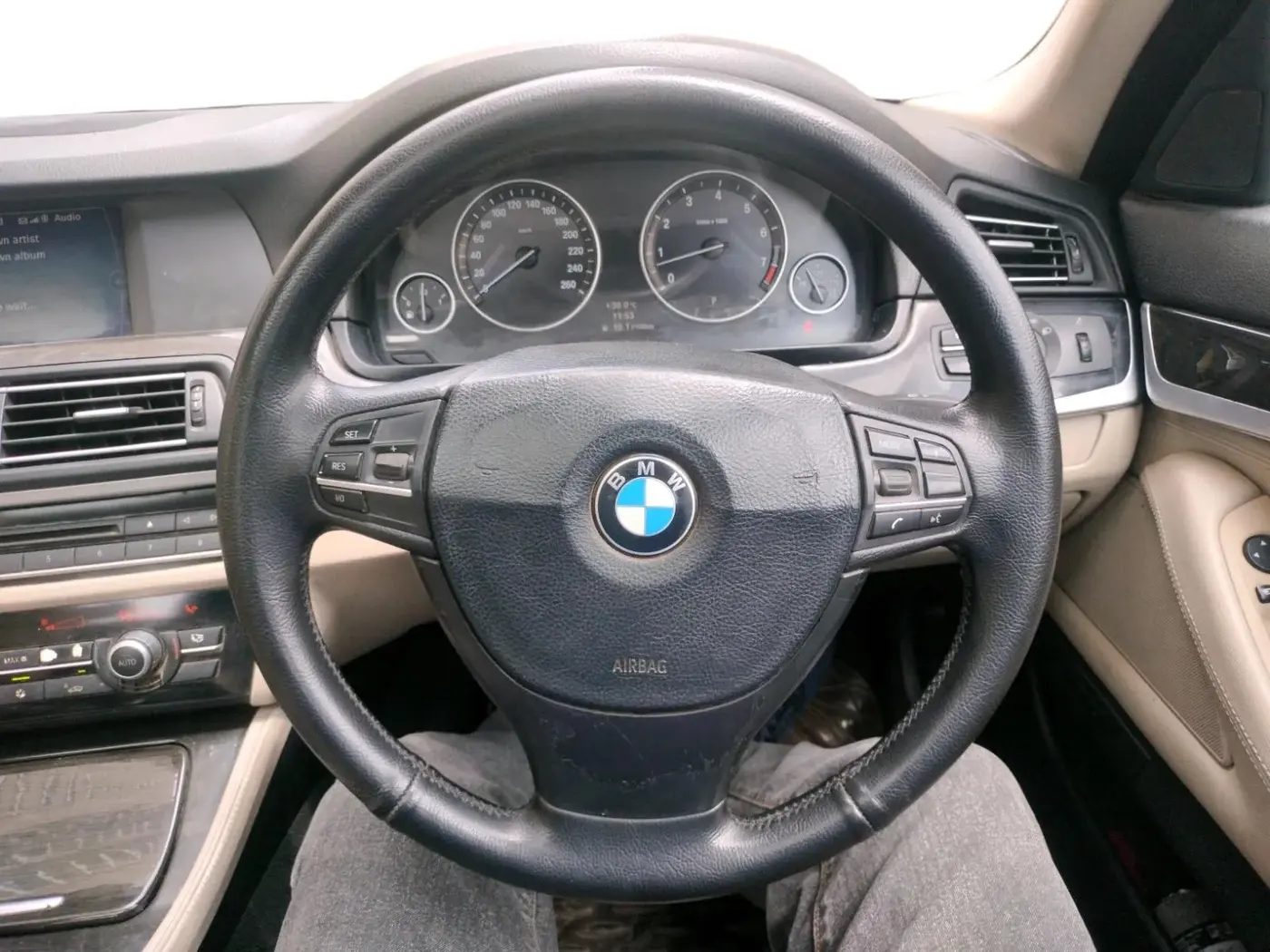 2011 BMW 5 Series 523I, Petrol, Automatic, 1,23,963 km, interior
