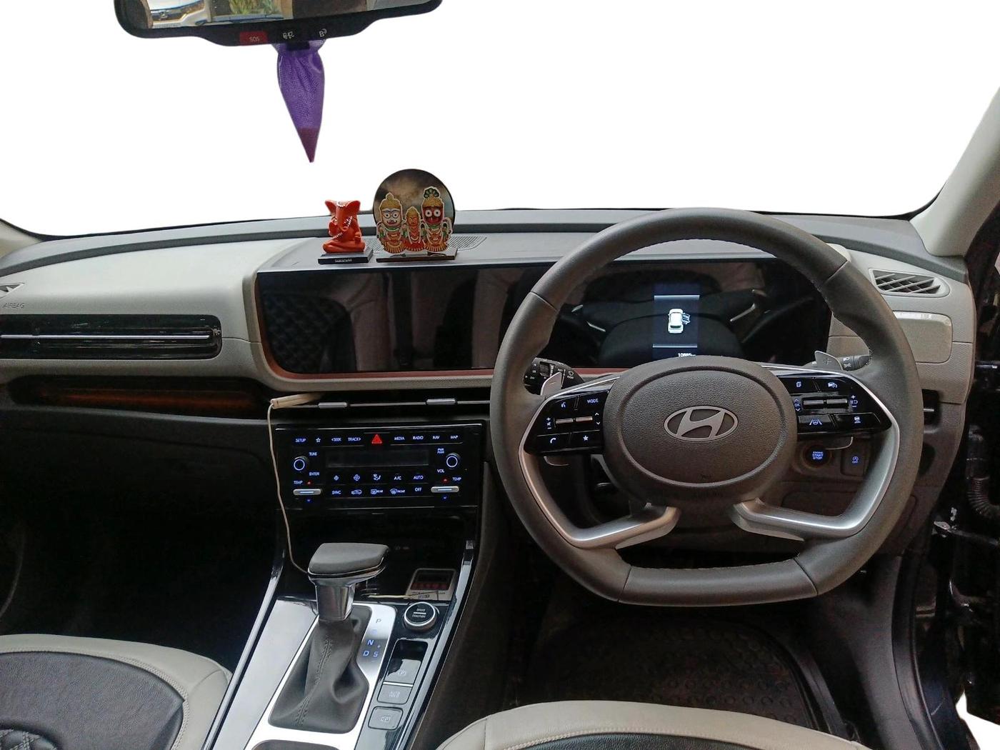 2024 Hyundai Creta SX TECH 1.5 PETROL iVT, Petrol, Automatic, 10,885 km, interior