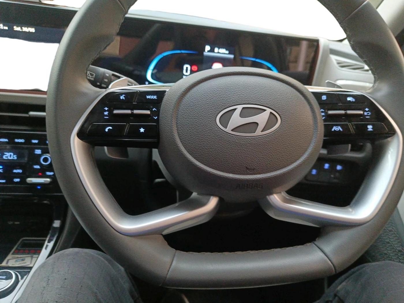 2024 Hyundai Creta SX TECH 1.5 PETROL iVT, Petrol, Automatic, 10,885 km, interior