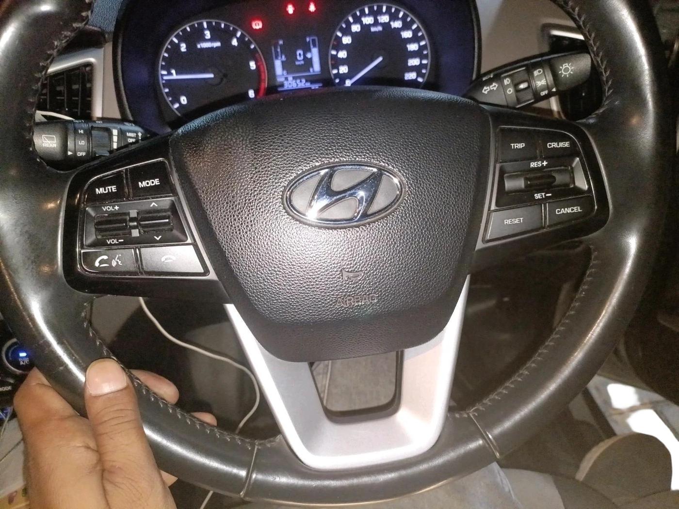 2018 Hyundai Creta SX AT 1.6 DIESEL, Diesel, Automatic, 1,08,294 km, interior