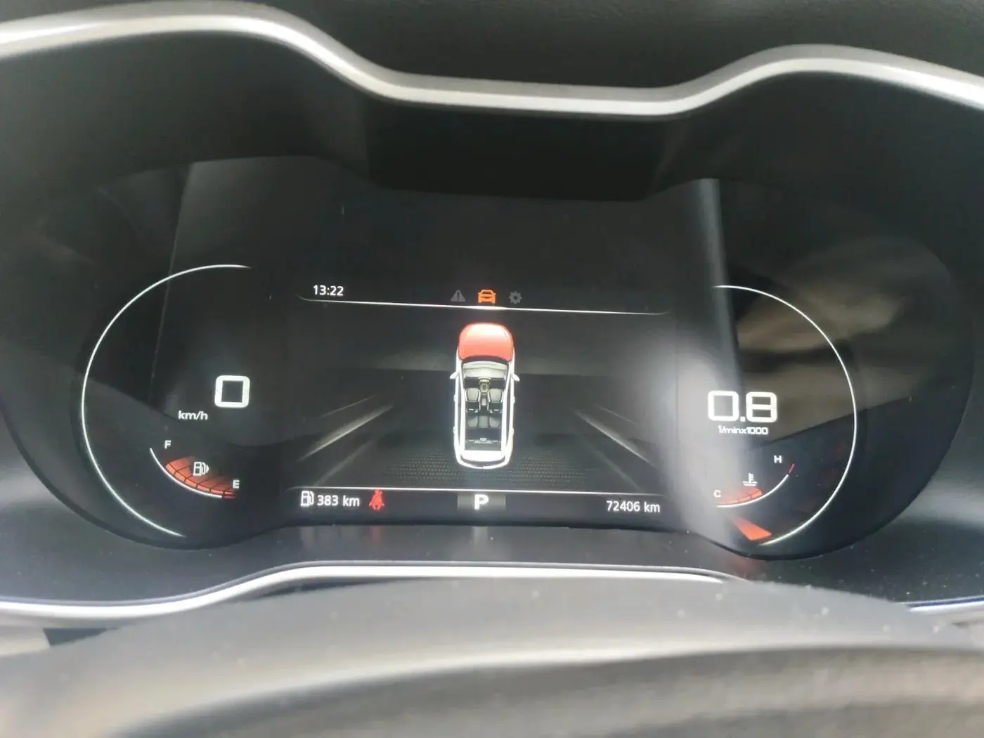 2021 MG ASTOR SHARP 1.5 CVT, Petrol, Automatic, 72,406 km, interior