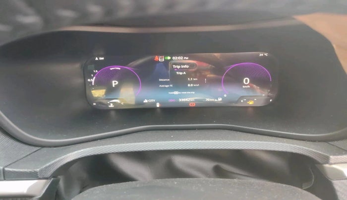 2024 Tata NEXON FEARLESS SUNROOF DCA 1.2 PETROL, Petrol, Automatic, 33,642 km, interior