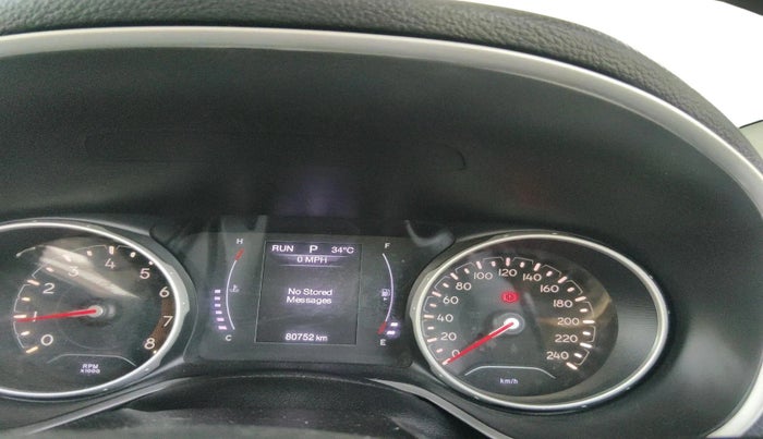 2019 Jeep Compass LIMITED PLUS PETROL AT, Petrol, Automatic, 80,752 km, interior