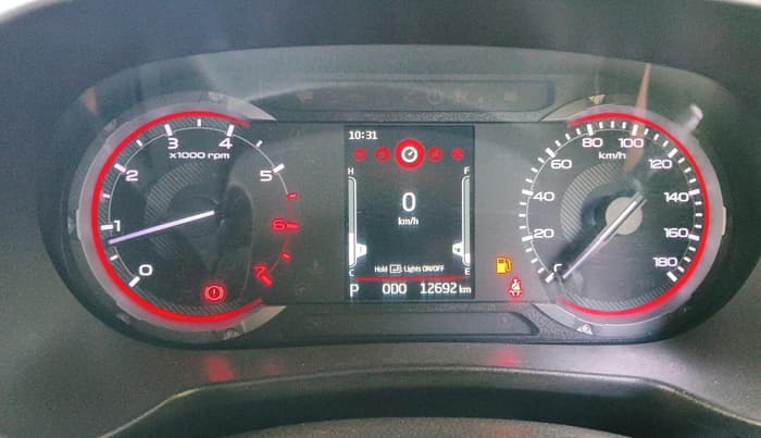 2021 Mahindra Thar LX  P 4WD AT CONVERTIBLE, Petrol, Automatic, 12,692 km, interior