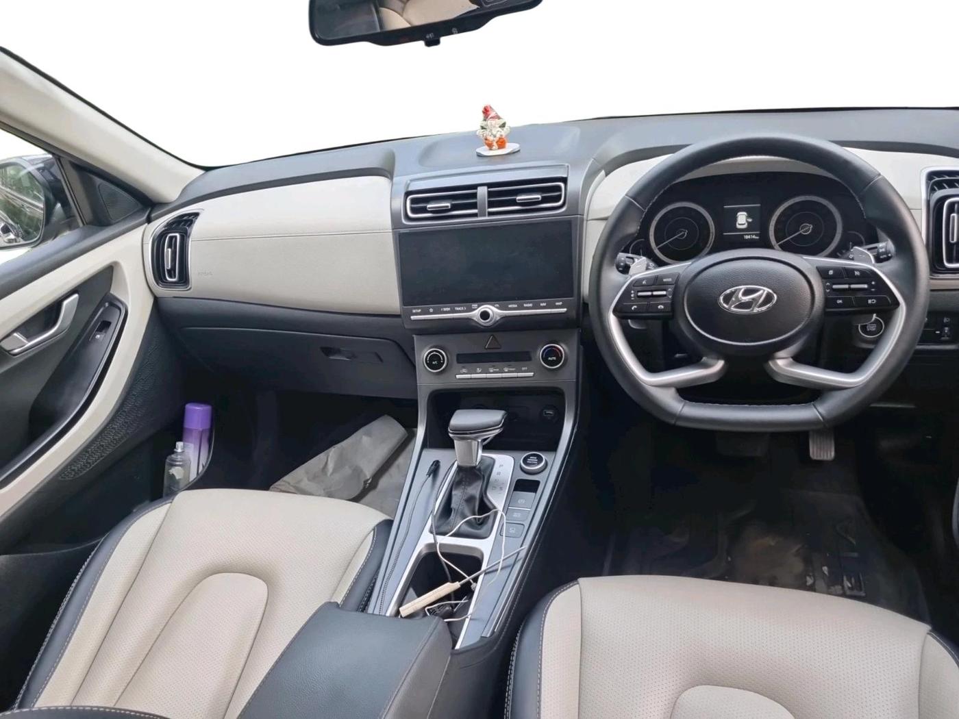 2023 Hyundai Creta SX IVT 1.5 PETROL, Petrol, Automatic, 18,414 km, interior