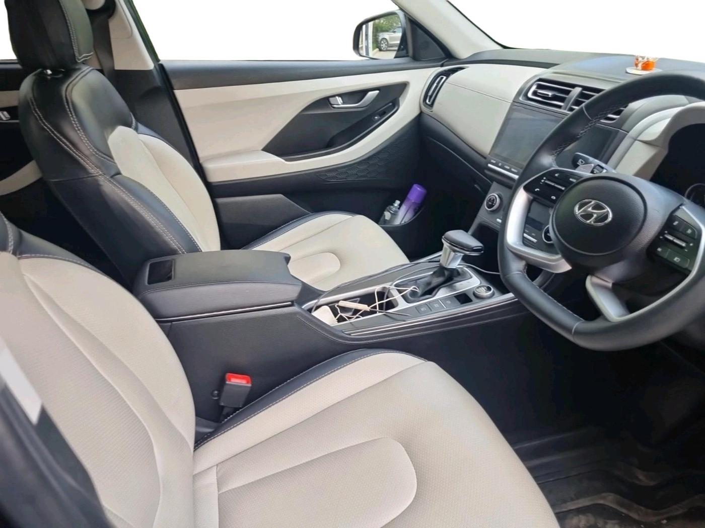 2023 Hyundai Creta SX IVT 1.5 PETROL, Petrol, Automatic, 18,414 km, interior