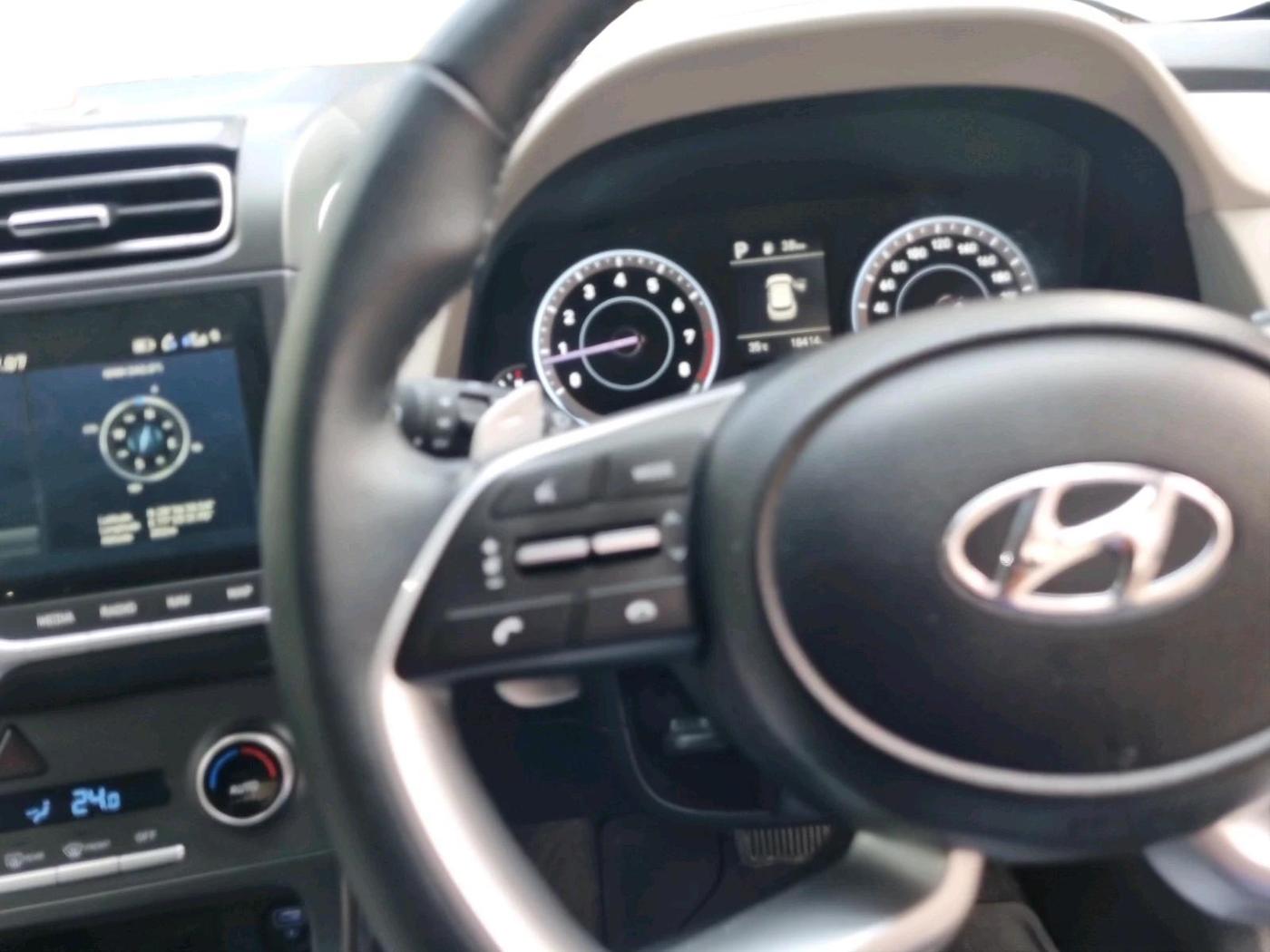 2023 Hyundai Creta SX IVT 1.5 PETROL, Petrol, Automatic, 18,414 km, interior