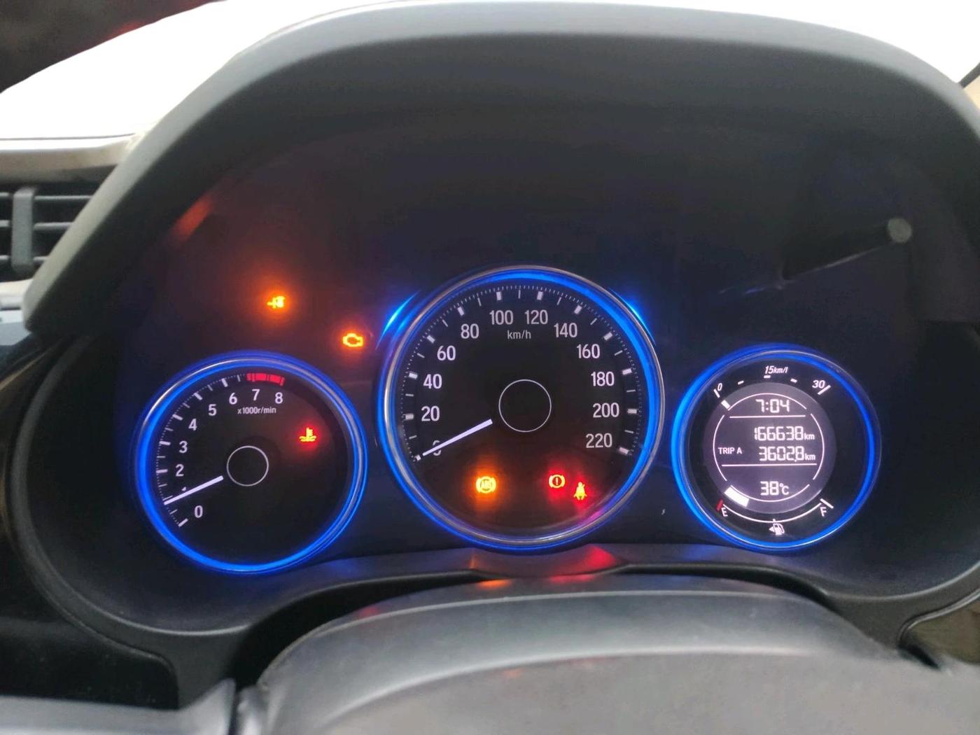 2014 Honda City 1.5L I-VTEC VX, CNG, Manual, 1,66,638 km, interior