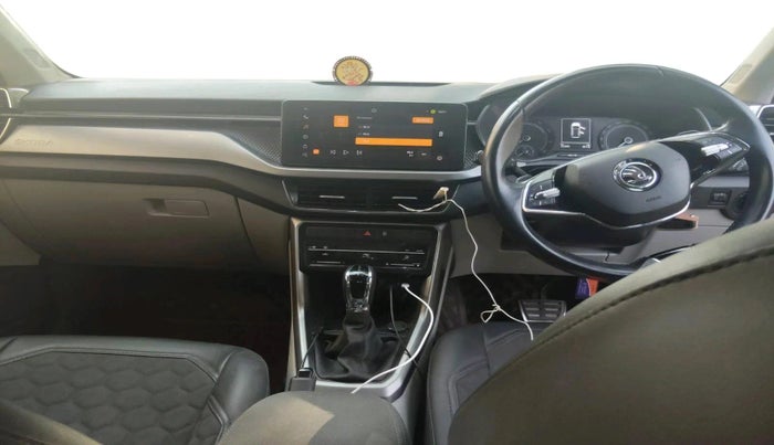 2022 Skoda KUSHAQ AMBITION 1.0L TSI AT, Petrol, Automatic, 22,395 km, interior