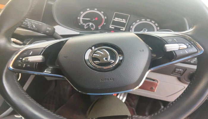 2022 Skoda KUSHAQ AMBITION 1.0L TSI AT, Petrol, Automatic, 22,395 km, interior