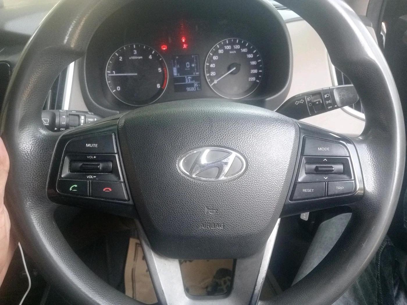 2017 Hyundai Creta SX 1.6 DIESEL, Diesel, Manual, 96,801 km, interior