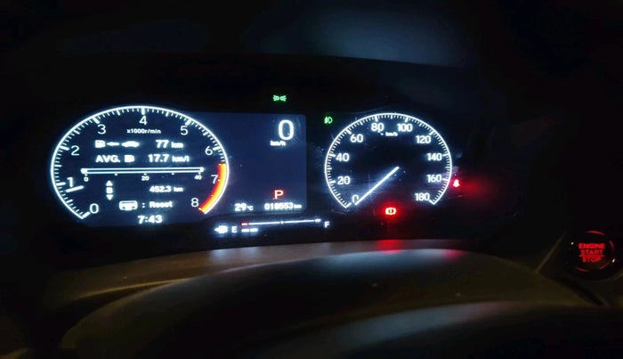 2025 Honda Amaze 1.2L I-VTEC VX CVT, Petrol, Automatic, 18,553 km, interior